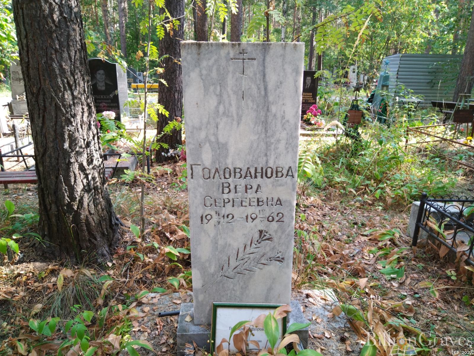 Голованова Вера Сергеевна