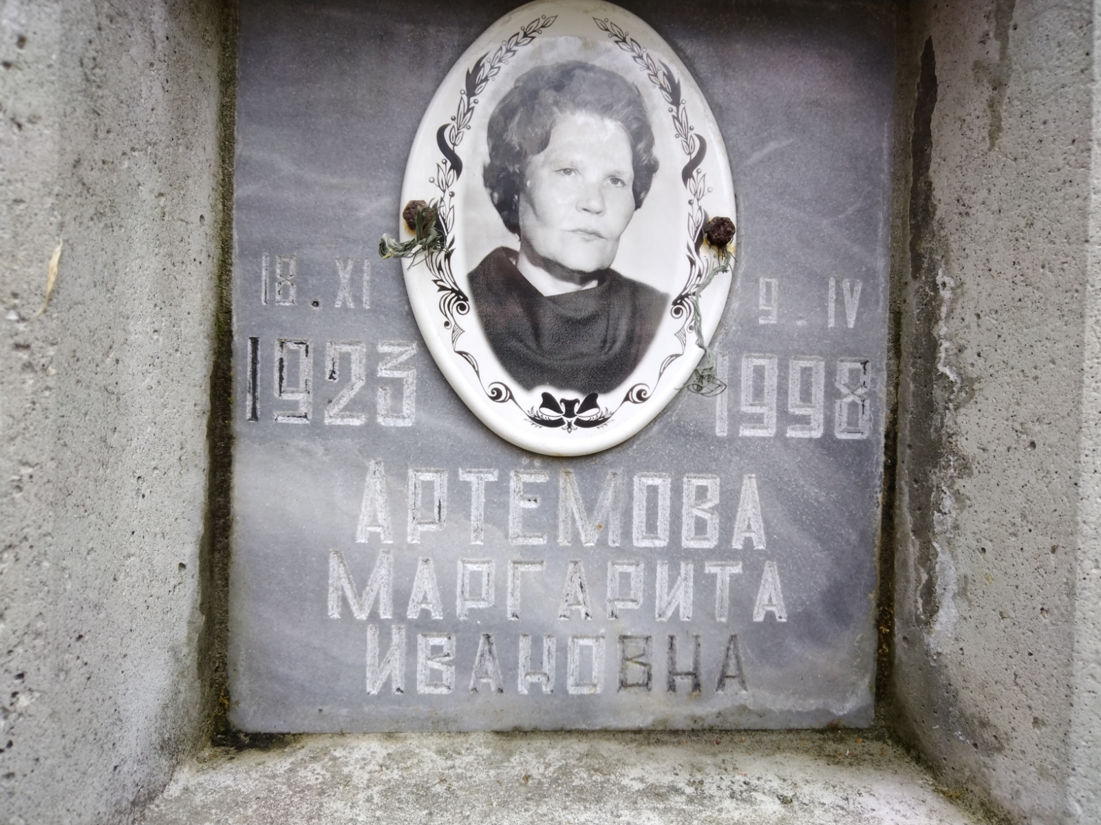 Артемова Маргарита Ивановна