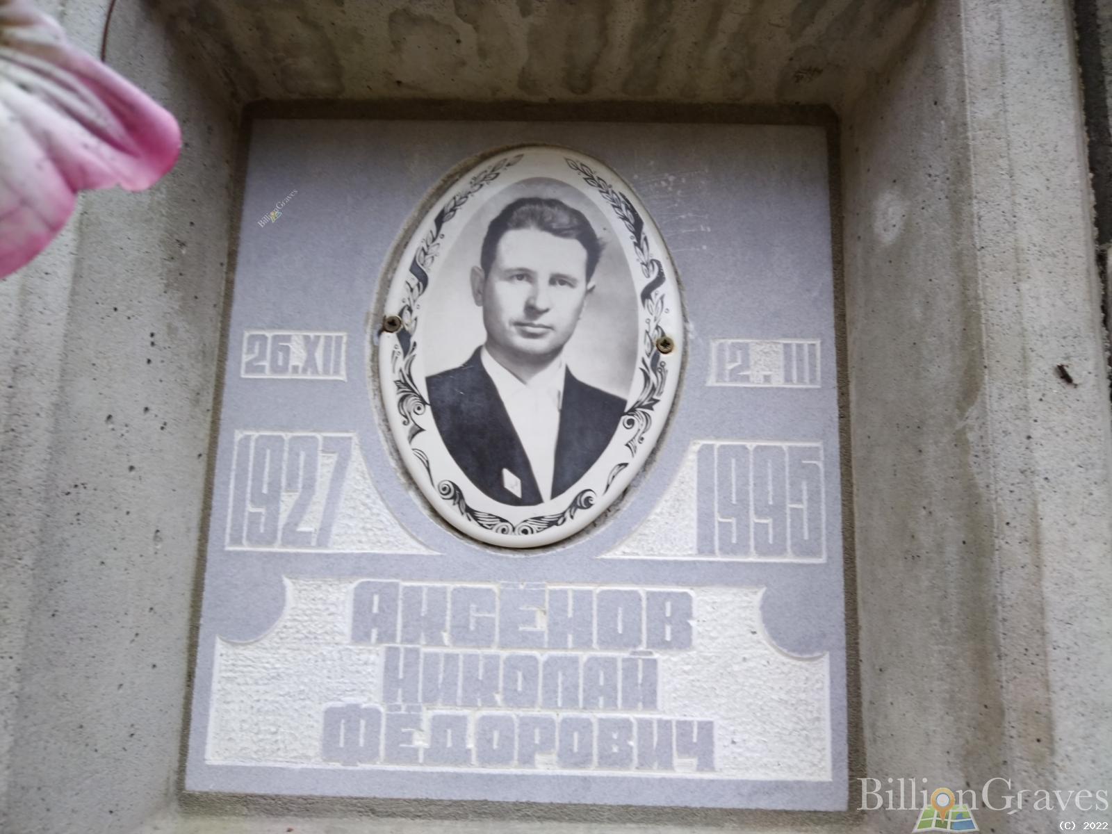 Аксенов Николай Федорович
