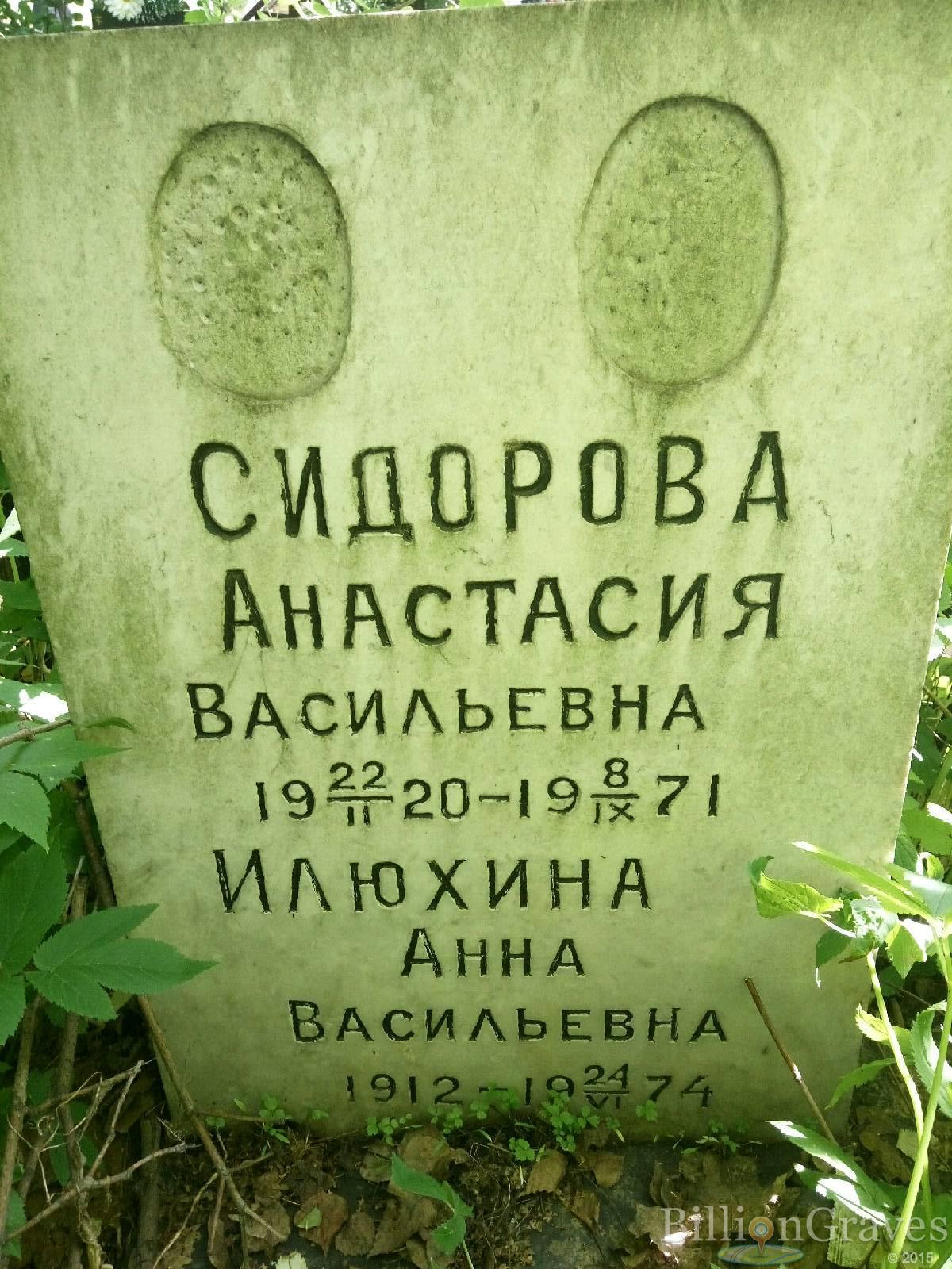 Илюхина Анна Васильевна