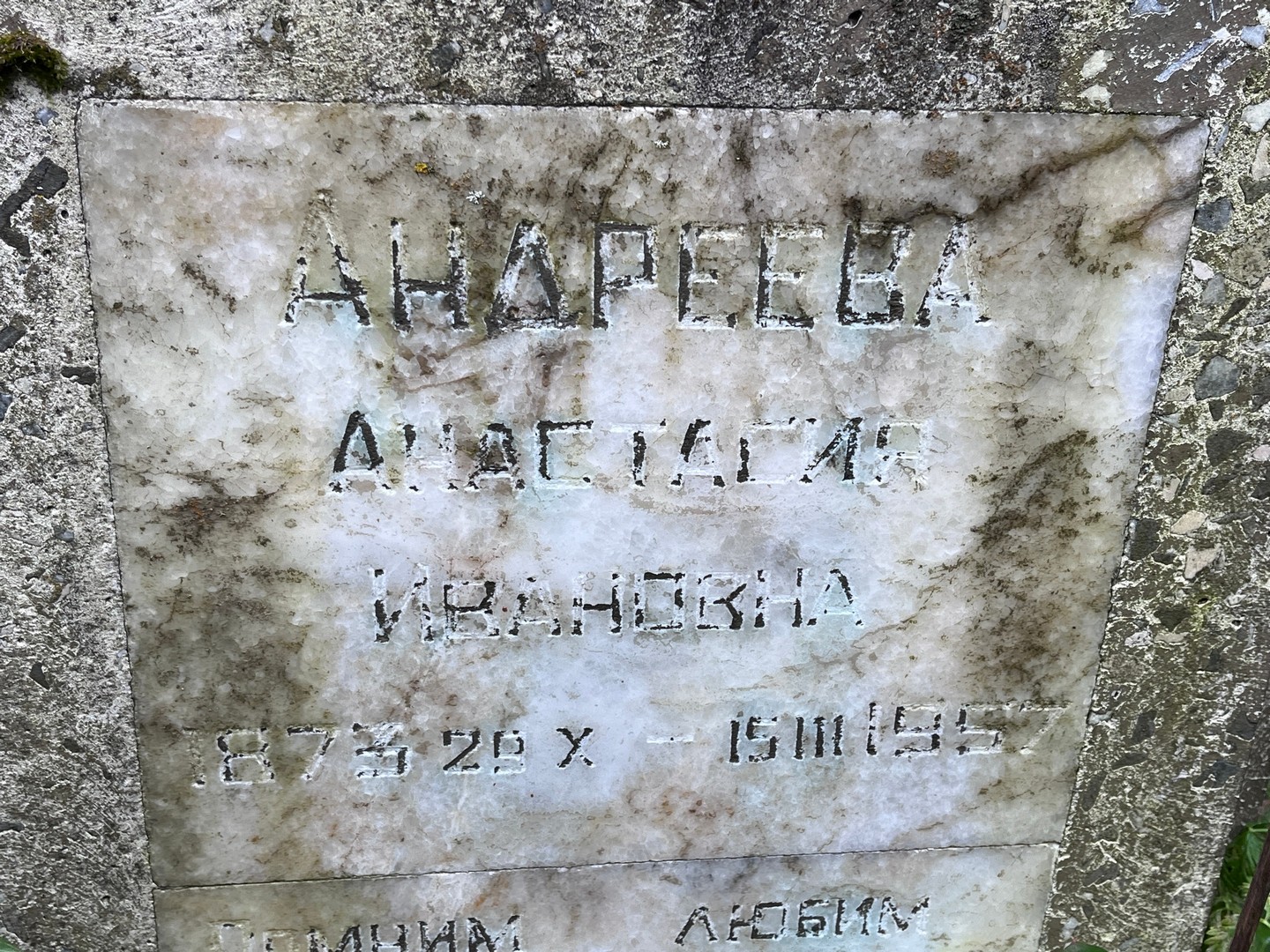 Андреева Анастасия Ивановна