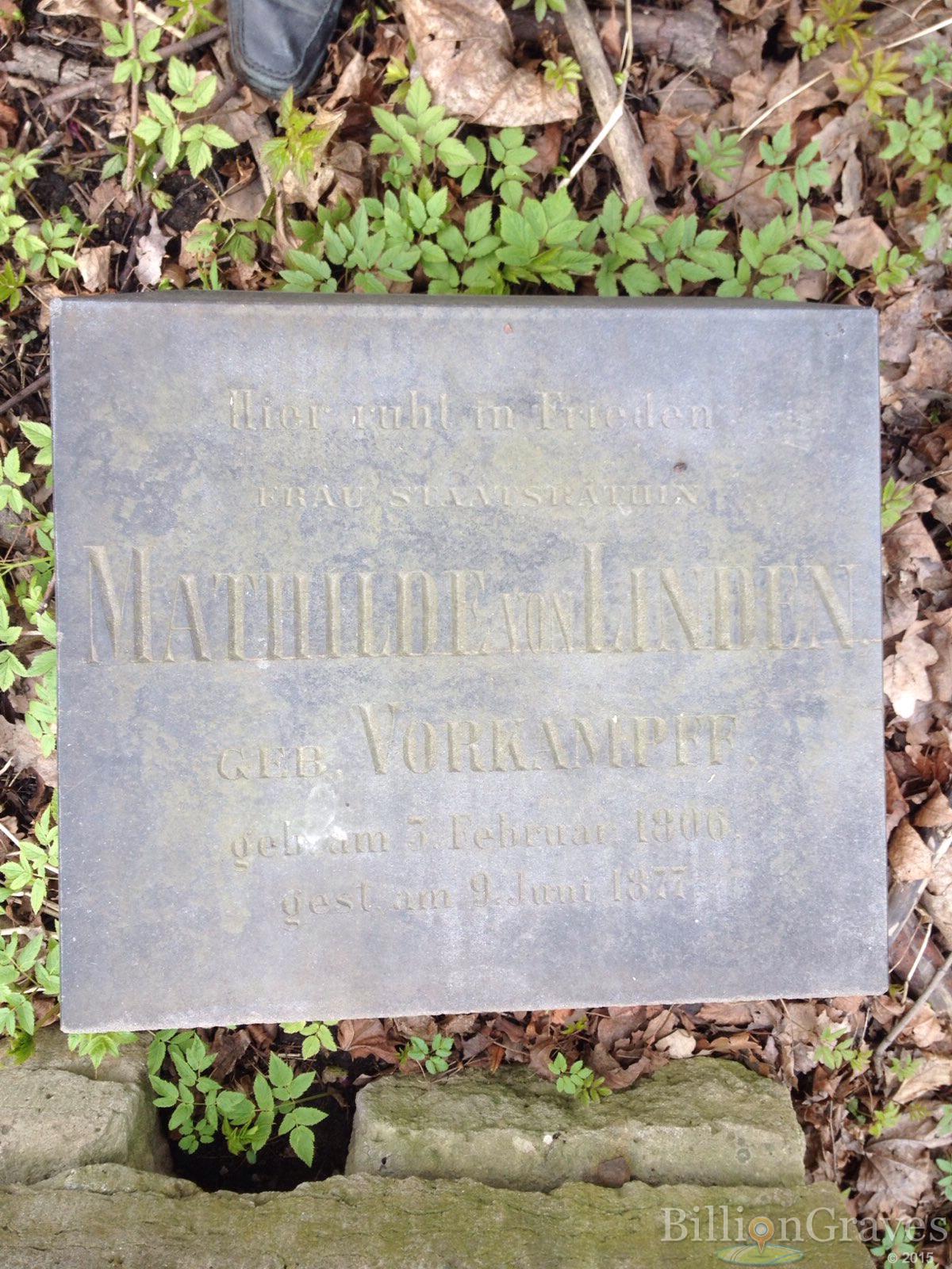 von Linden Mathilde
