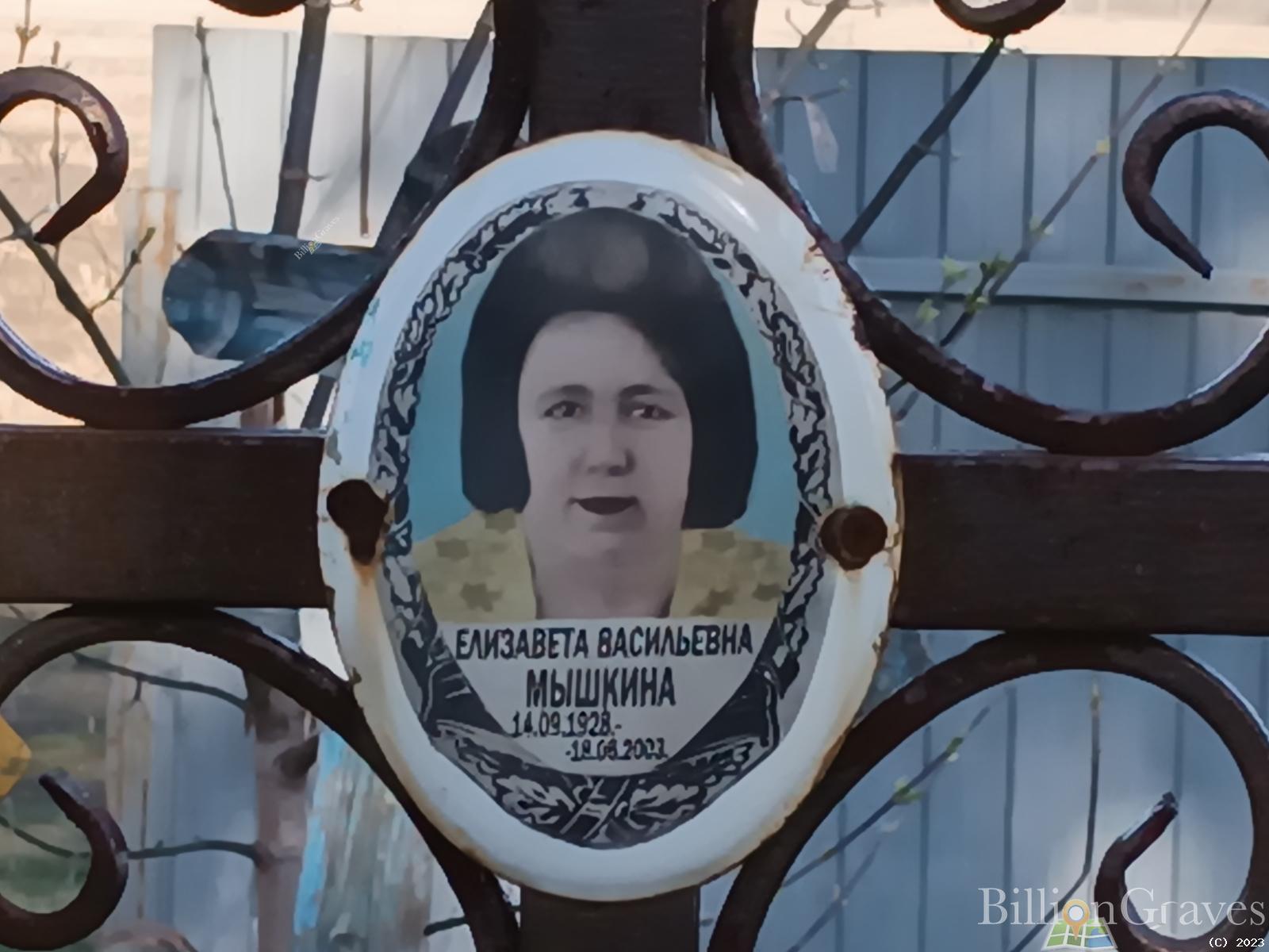 Мышкина Елизавета Васильевна