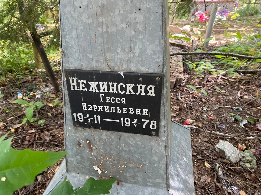 Нежинская Гесся Израильевна
