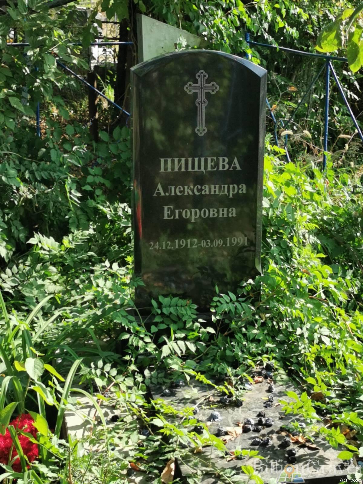 Пищева Александра Егоровна