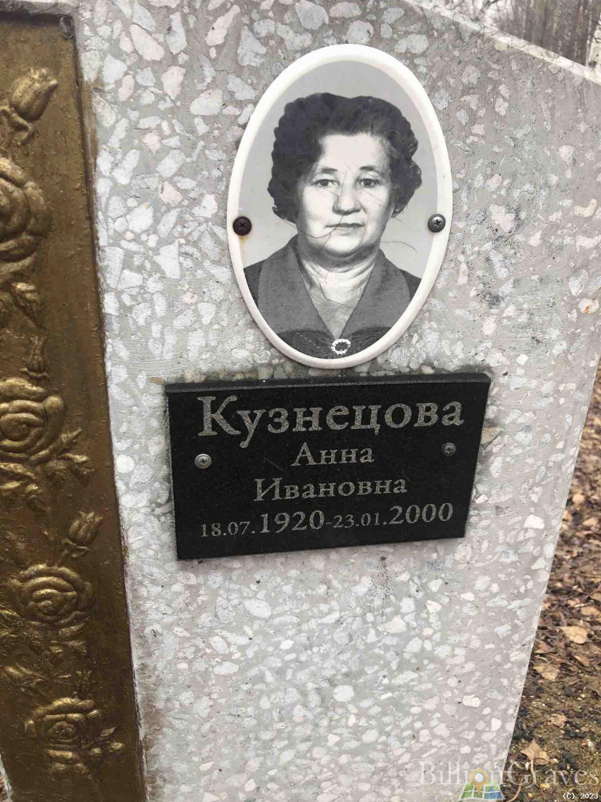 Кузнецова Анна Ивановна