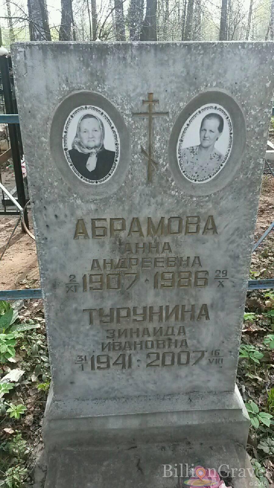 АБРАМОВА Анна Андреевна