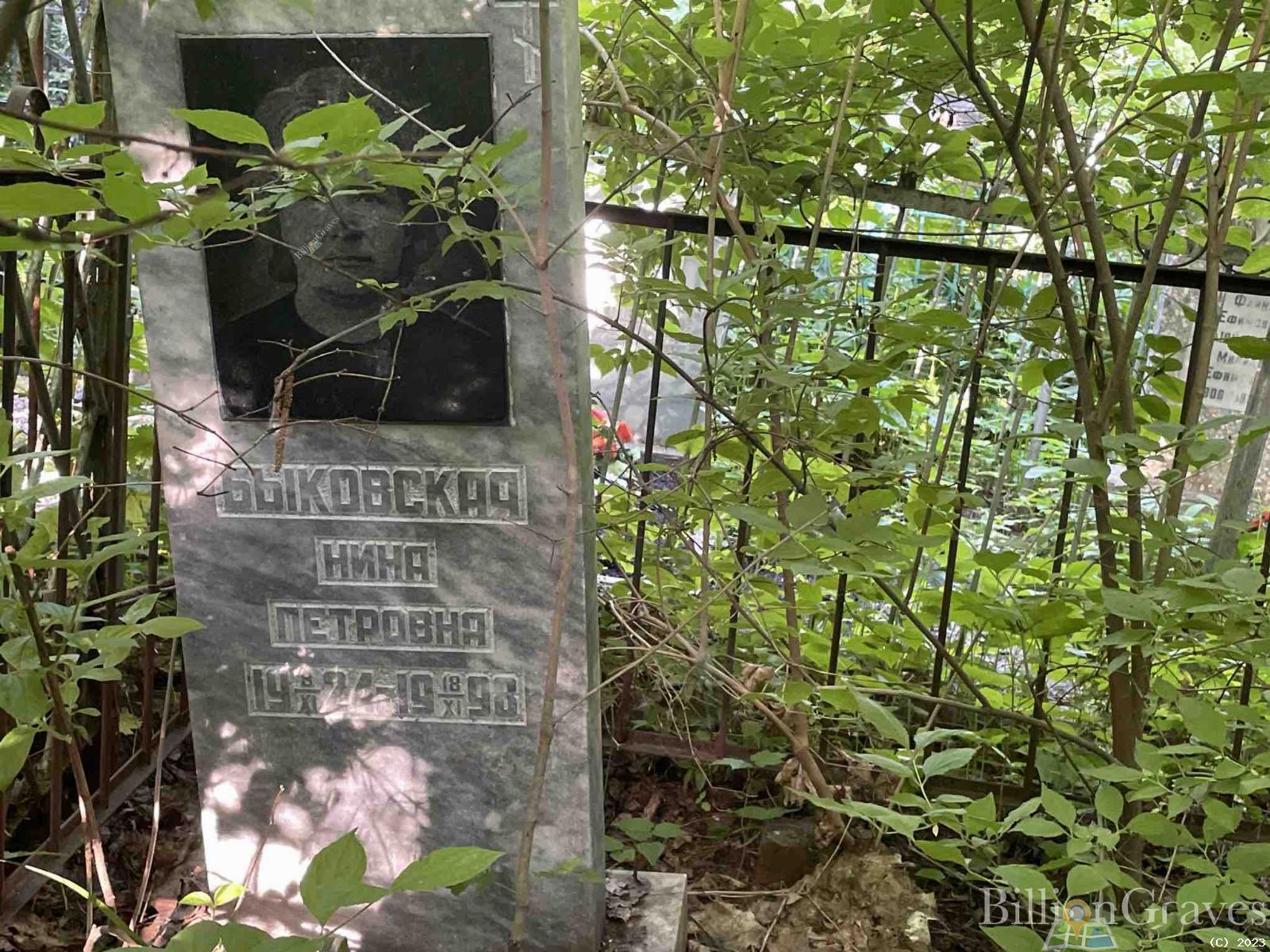 Быковская Нина Петровна