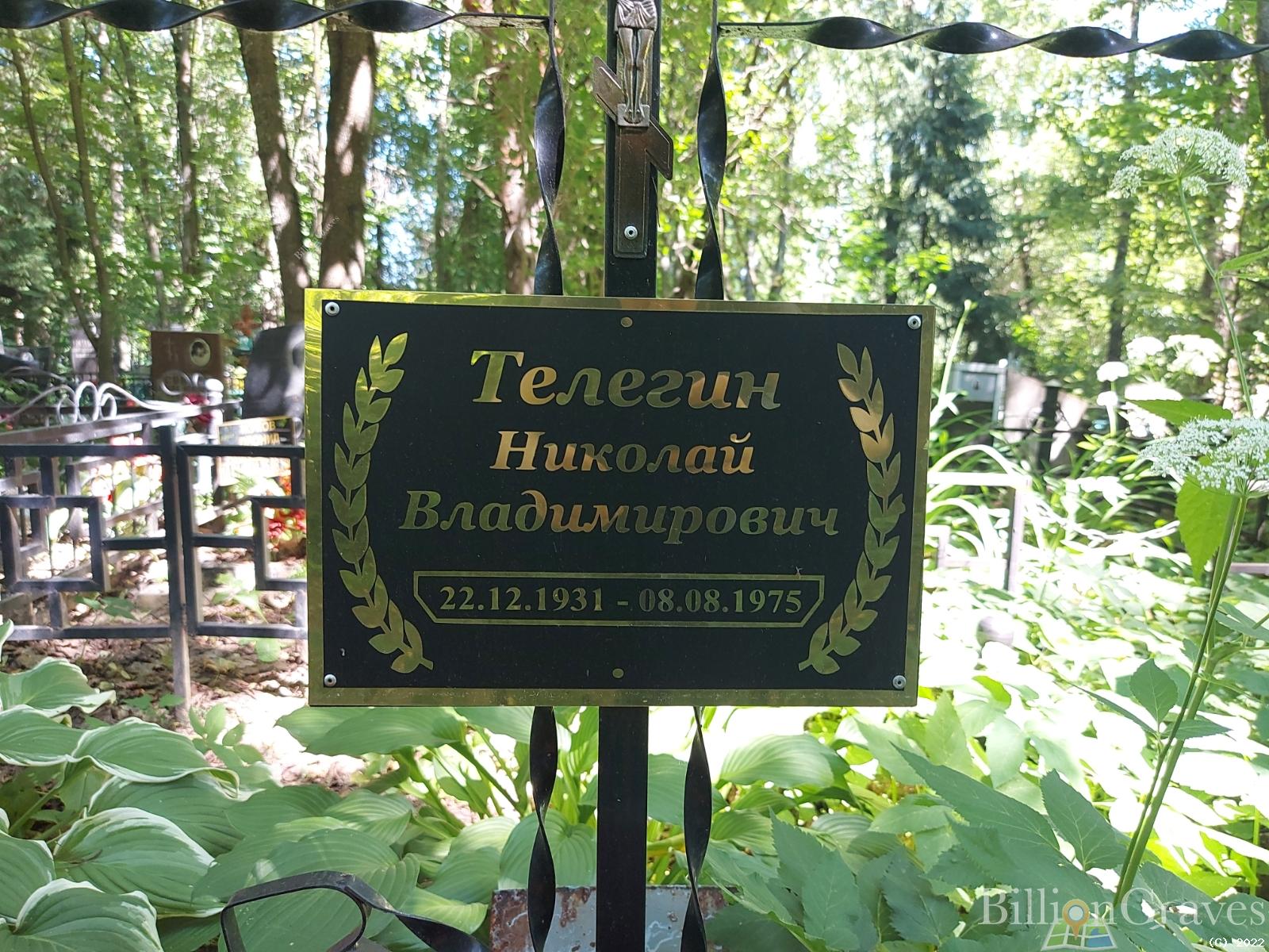 Телегин Николай Владимирович
