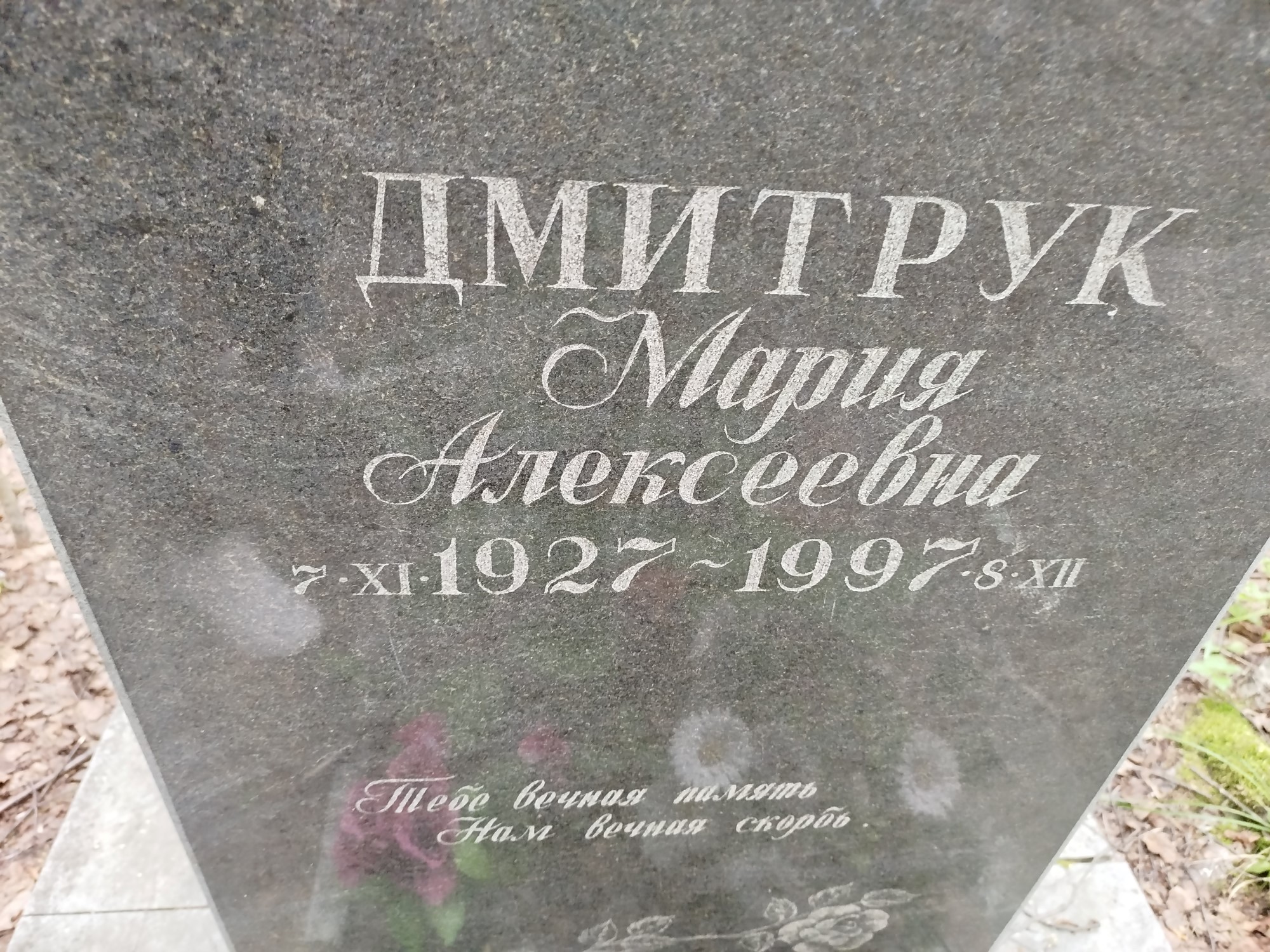 Дмитрук Мария Алексеевна