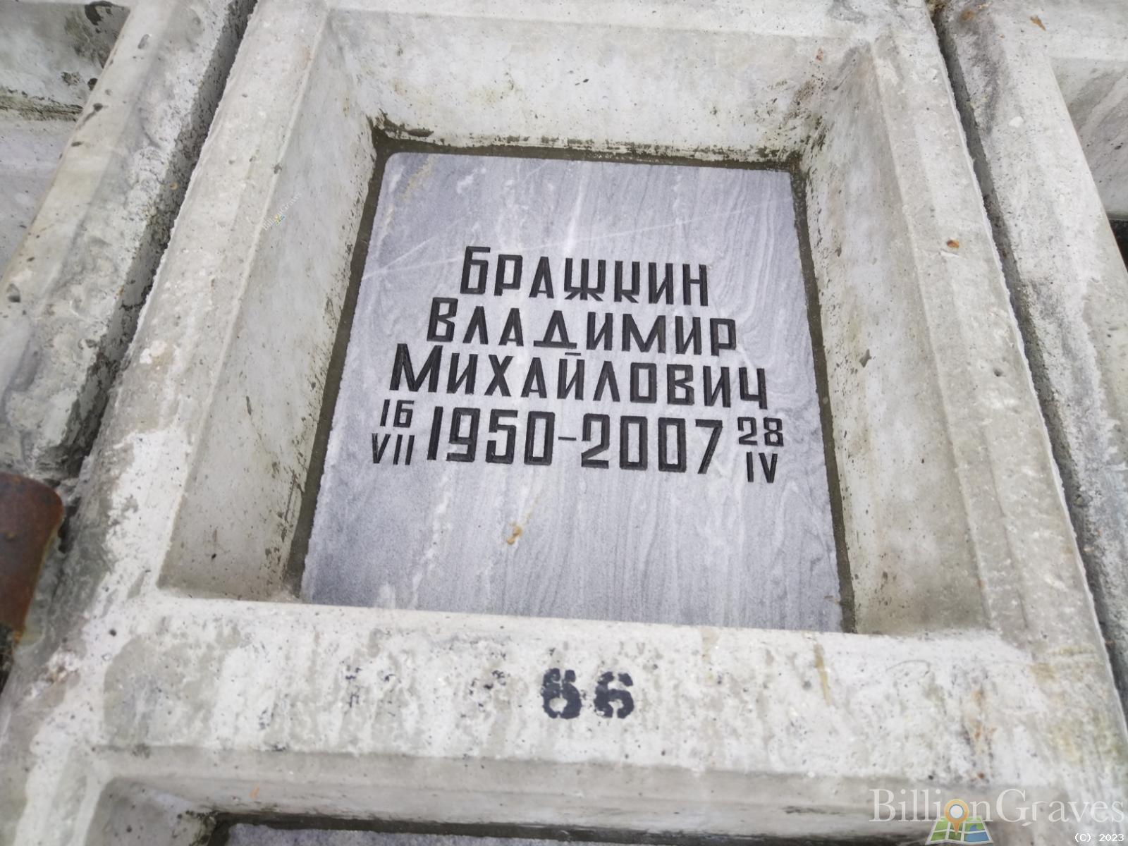 Бражкин Владимир Михайлович