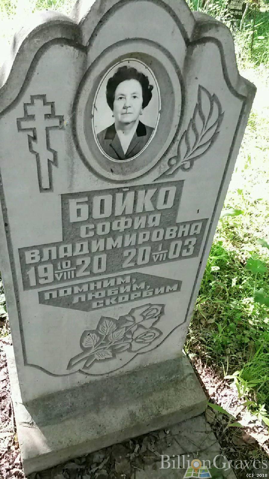 Бойко София Владимировна