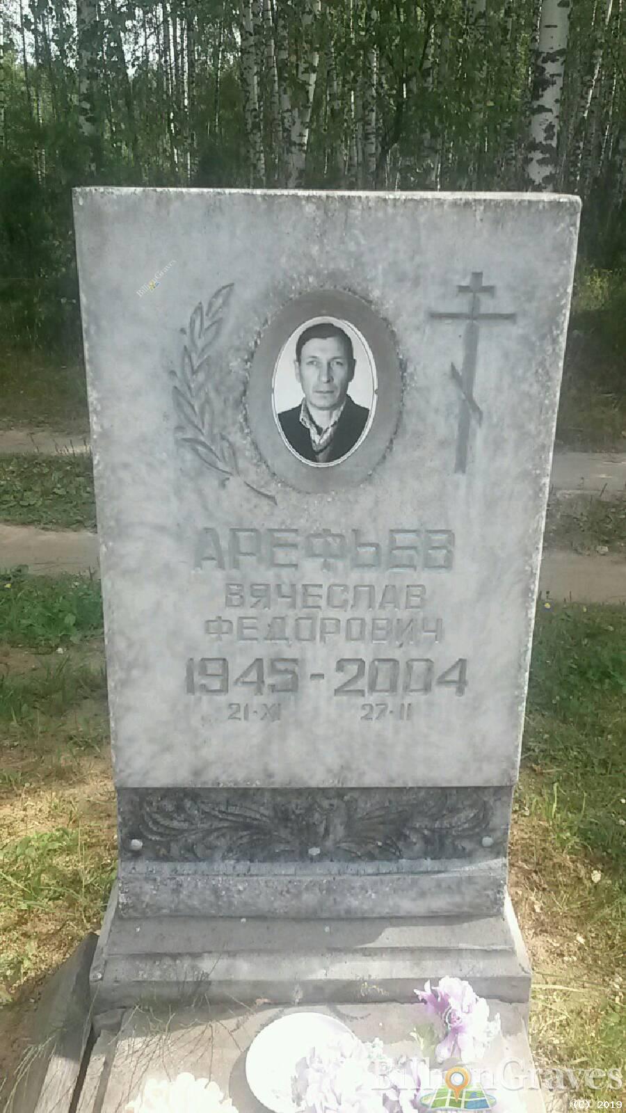 Арефьев Вячеслав Федорович