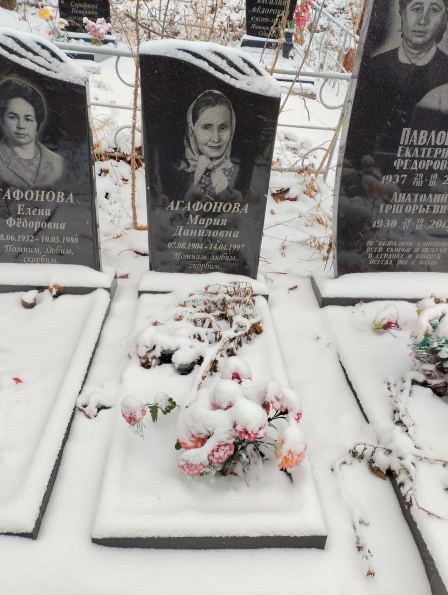 Агафонова Мария Даниловна