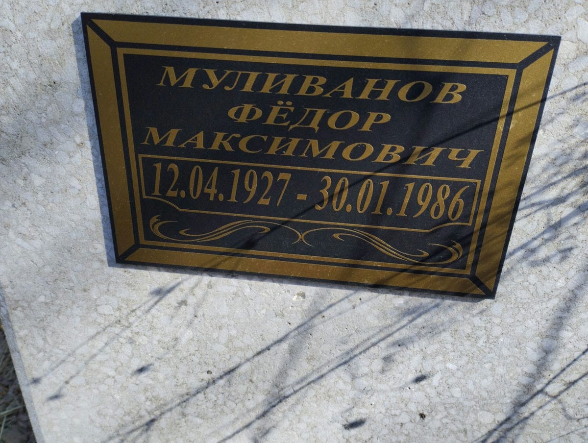 Муливанов Фёдор Максимович