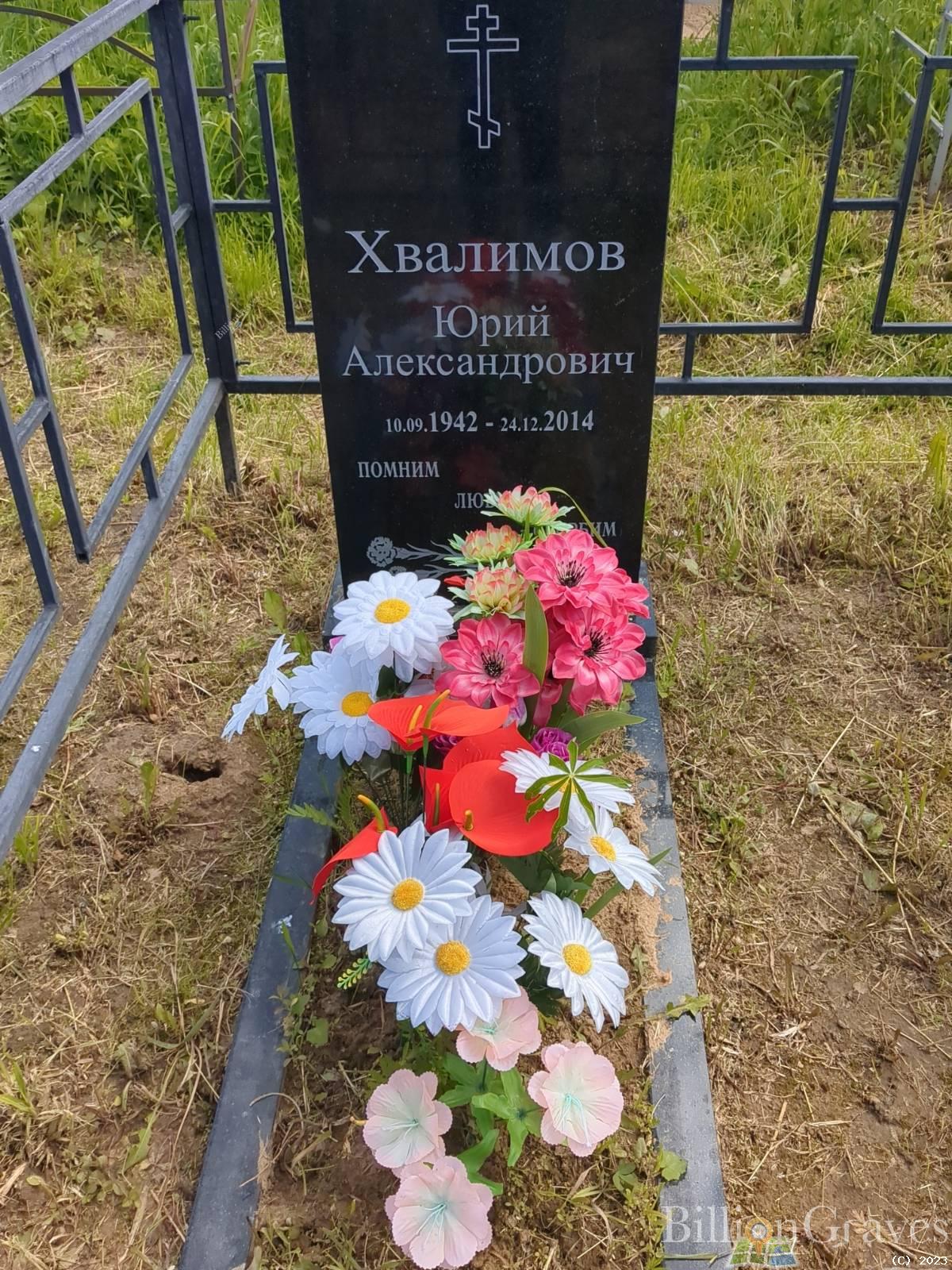 Хвалимов Юрий Александрович