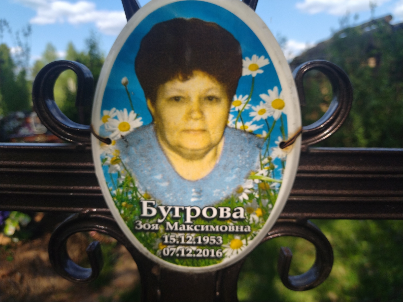 Бугрова Зоя Максимовна