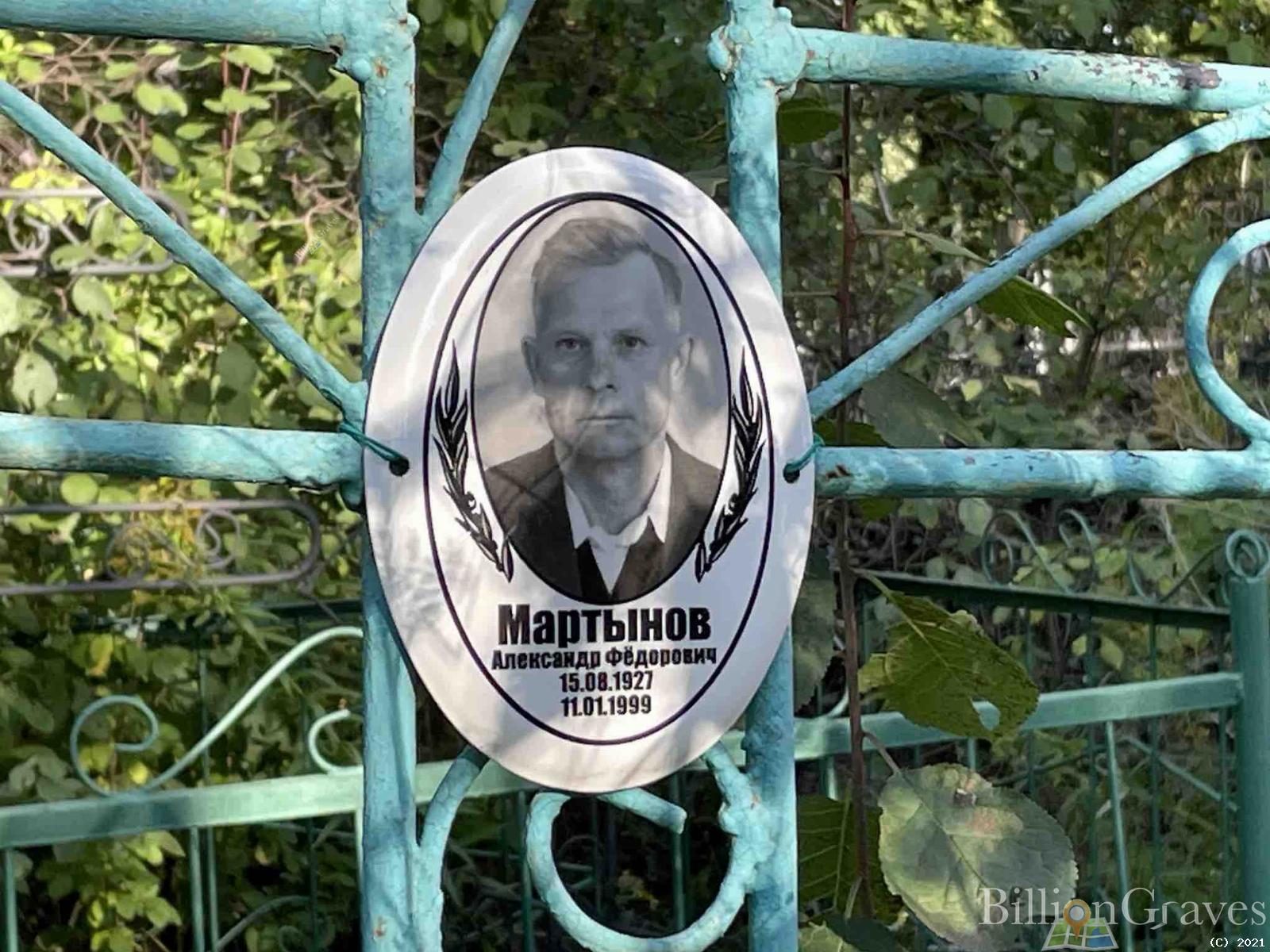 Мартынов Александр Федорович