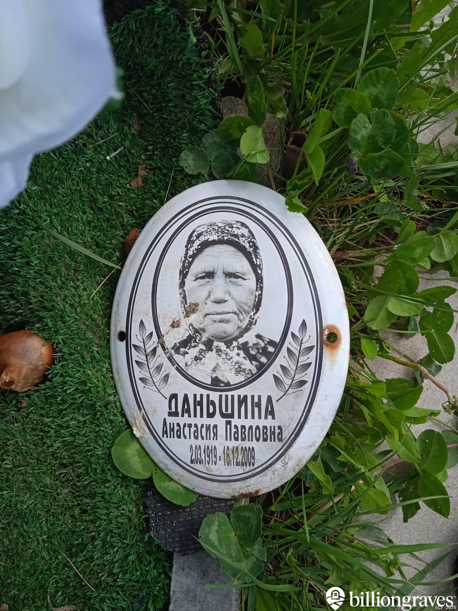 Даньшина Анастасия Павловна