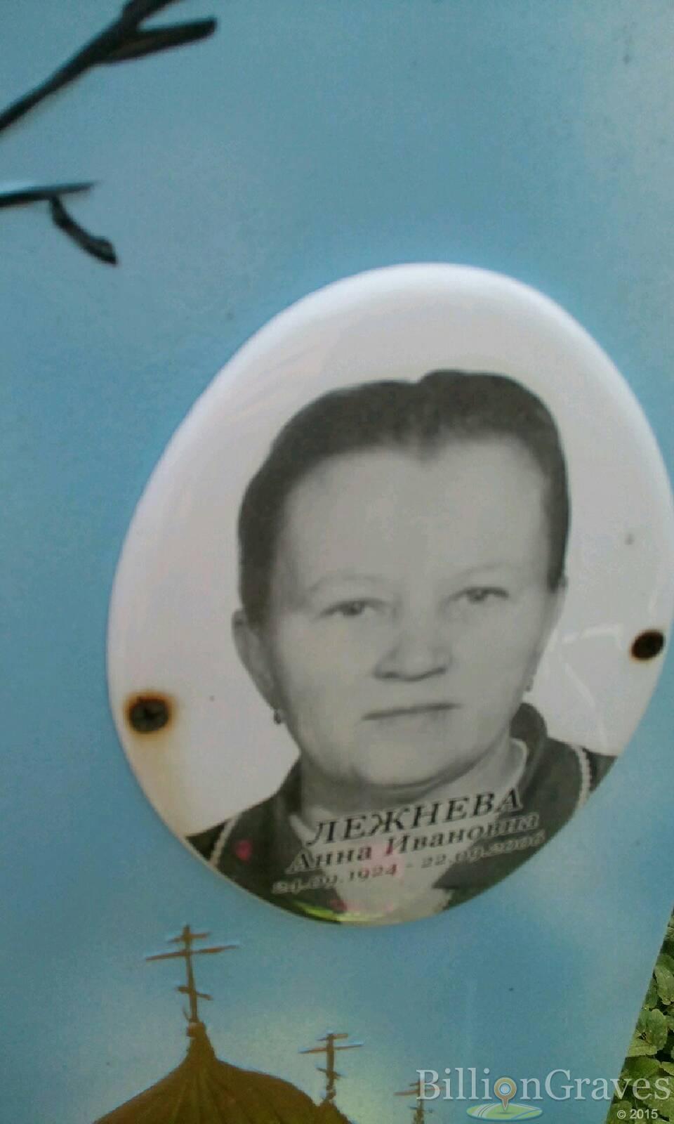 Лежнева Анна Ивановна