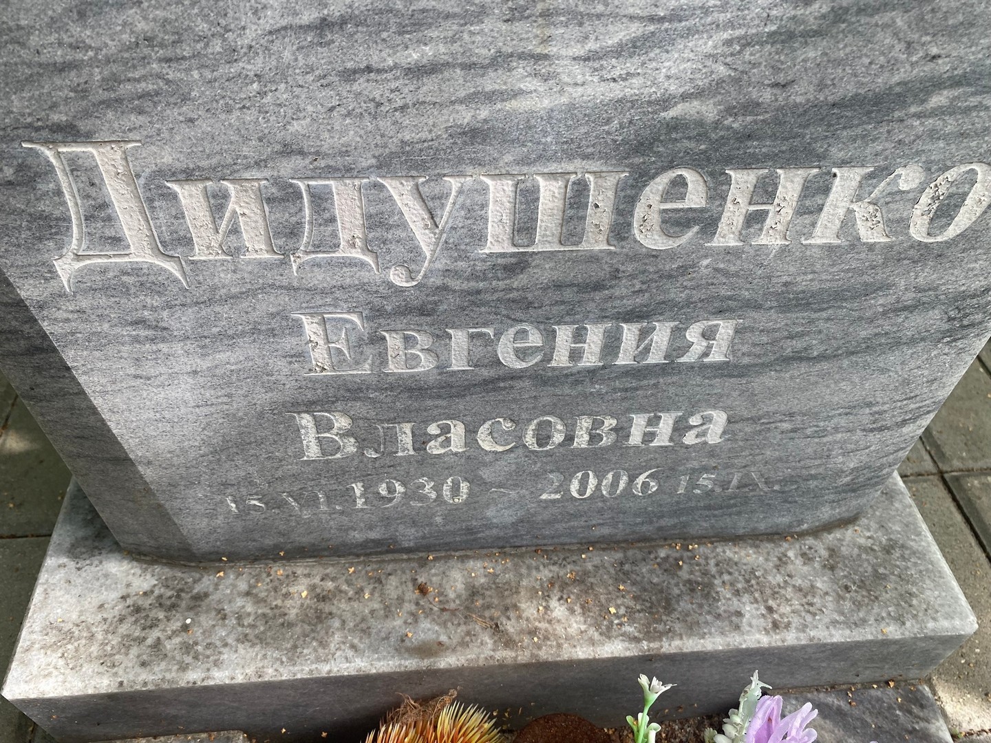 Евгения Дидушенко Власовна