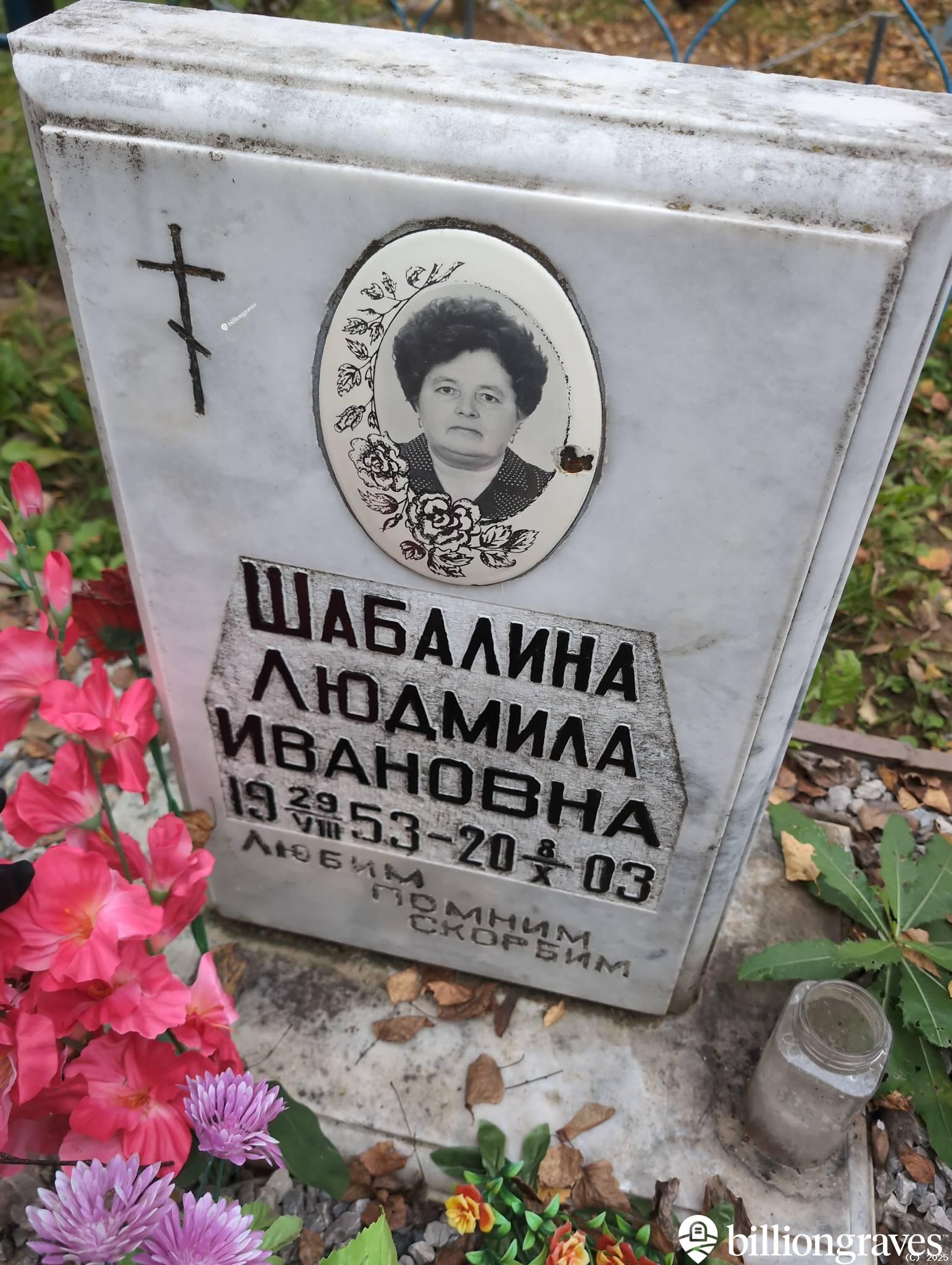 Шабалина Людмила Ивановна