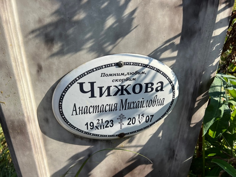 Чижова Анастасия Михайловна