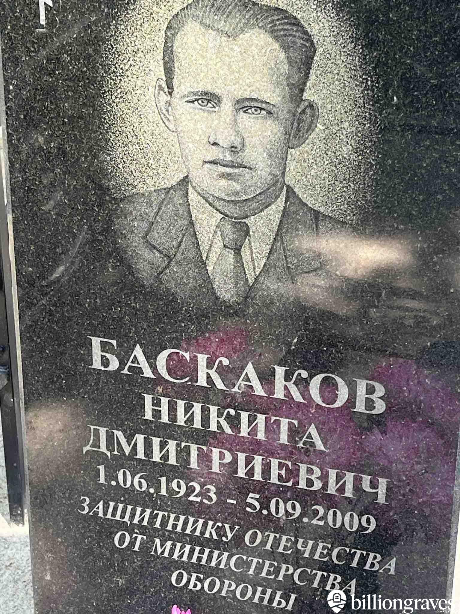 Баскаков Никита Дмитриевич