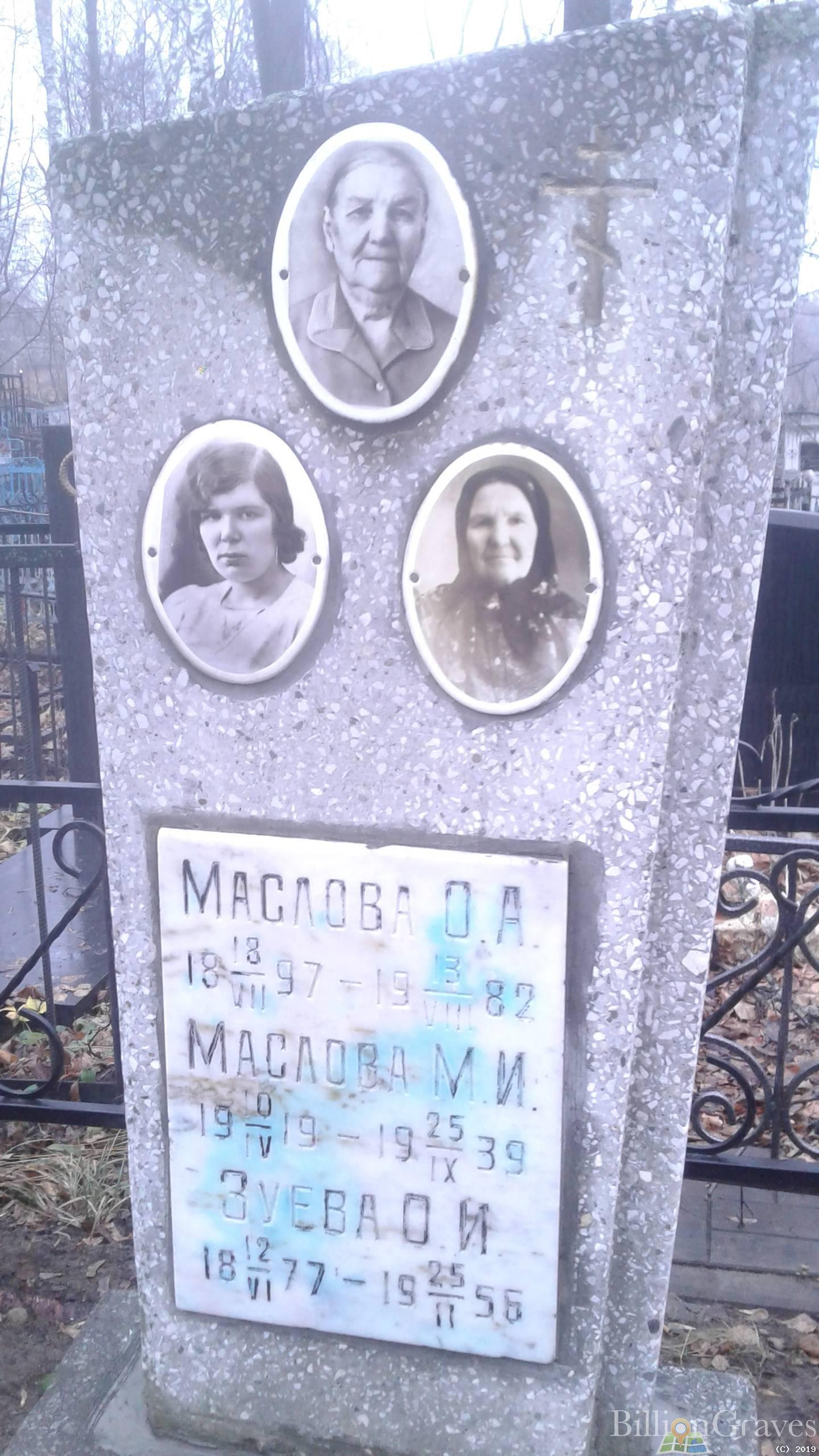 Маслова М И