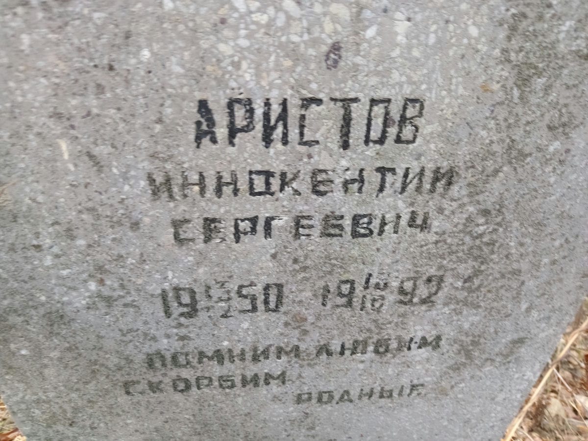 Аристов Иннокентий Сергеевич