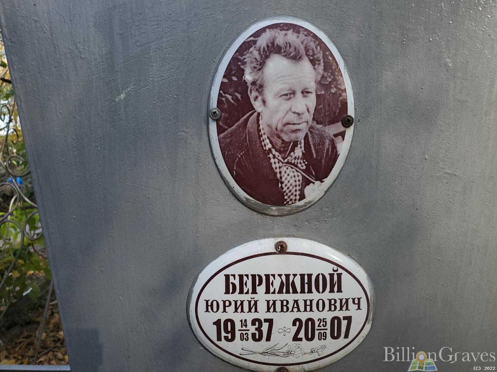 Бережной Юрий Иванович