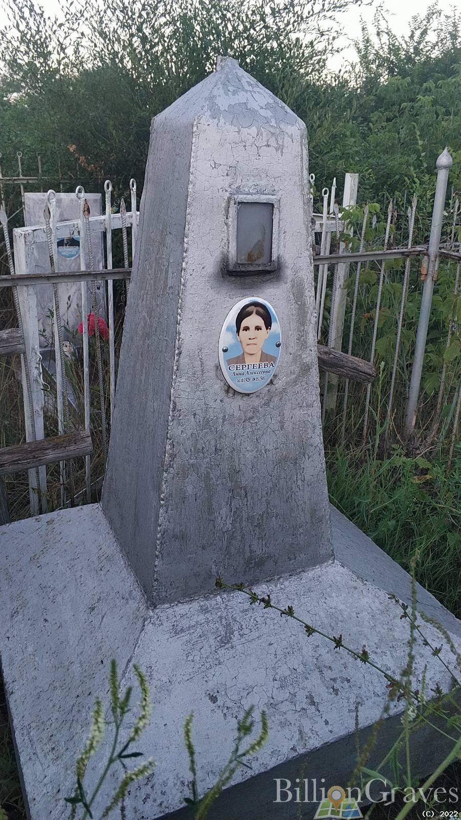 Сергеева Анна Алексеевна