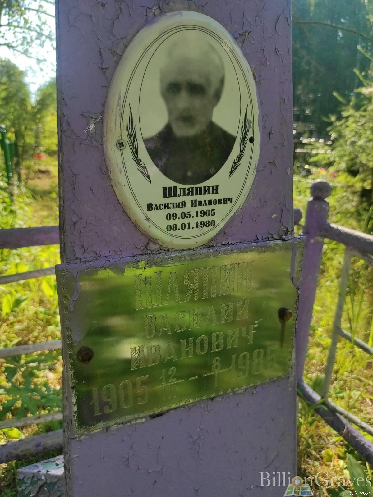 Шляпин Василий Иванович