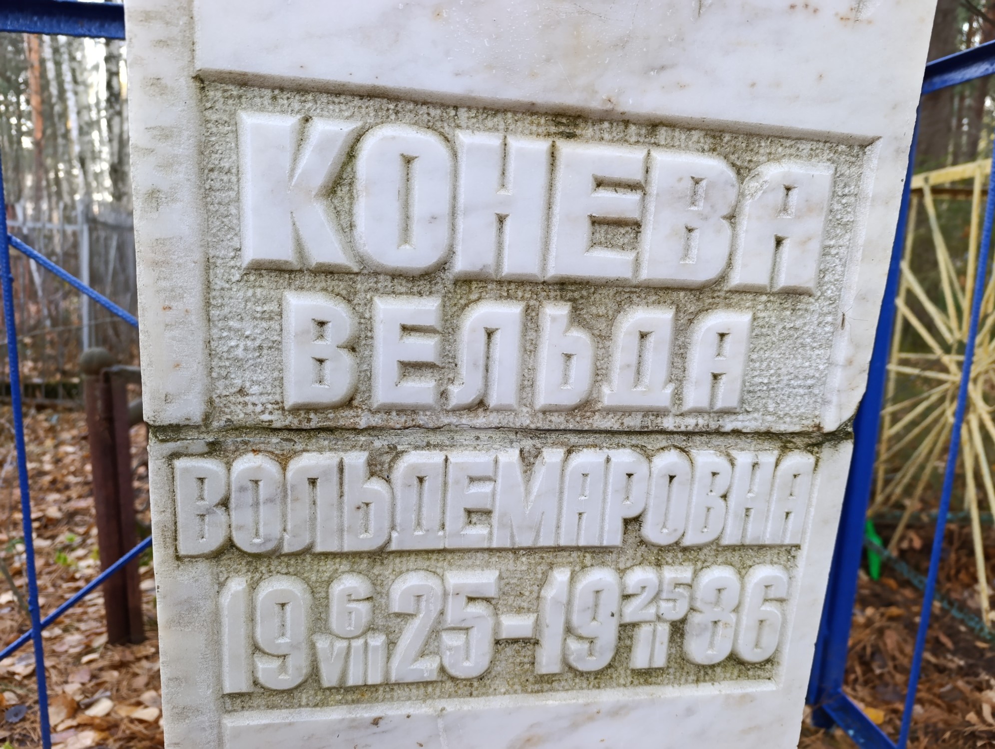 Конева Вельда Вольдемаровна