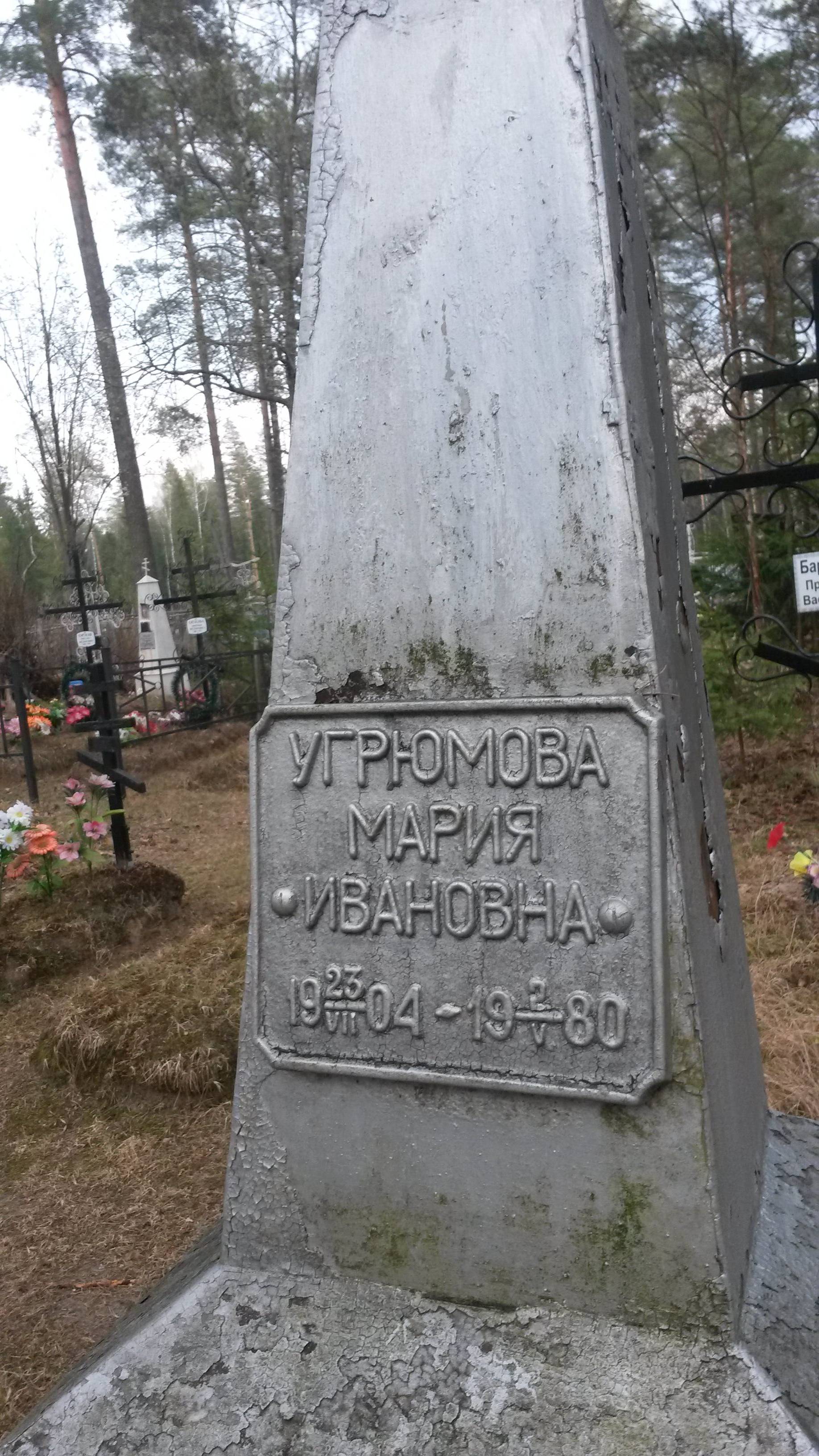 Угрюмова Мария Ивановна