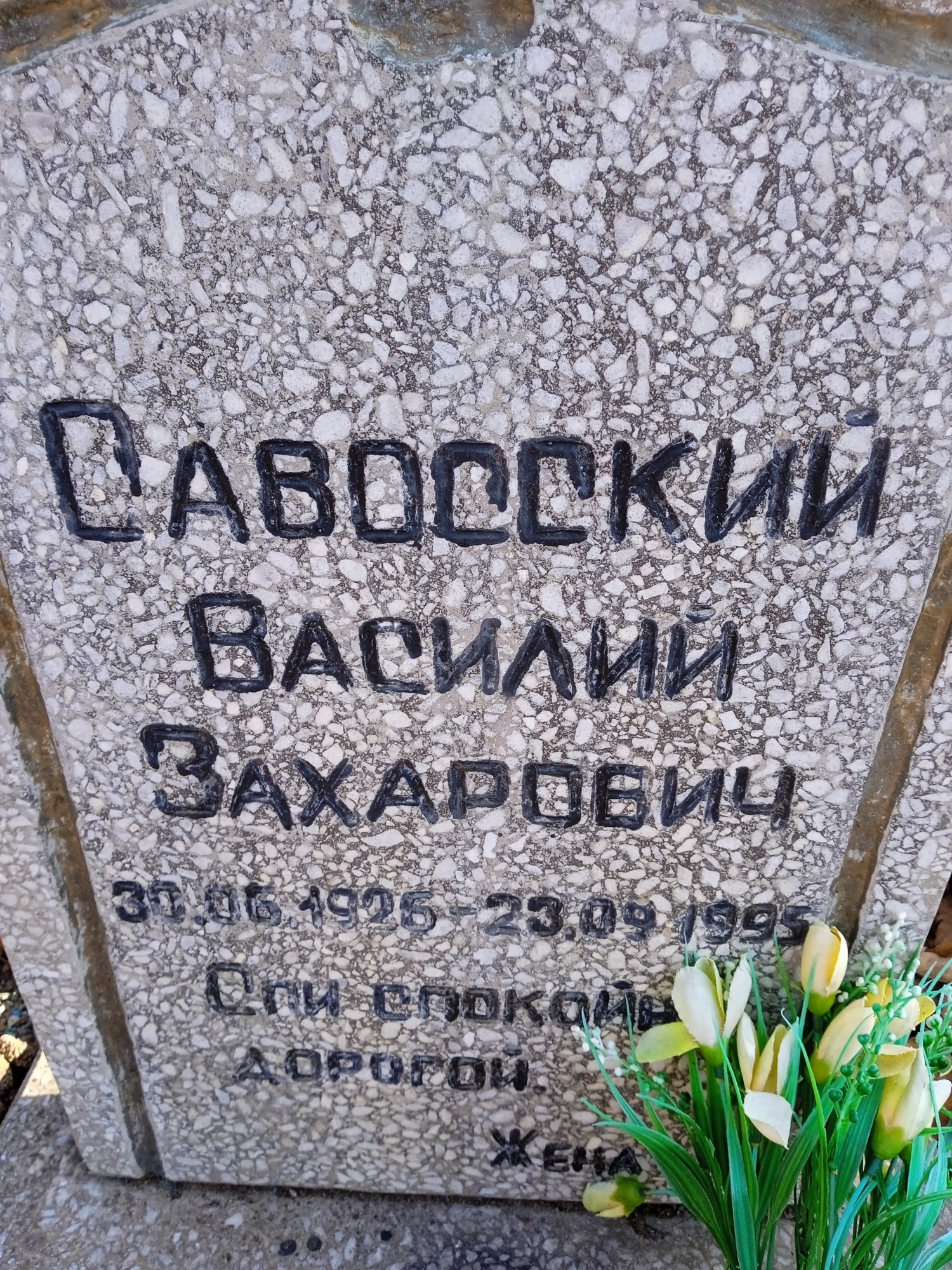 Савосский Васлиий Захарович