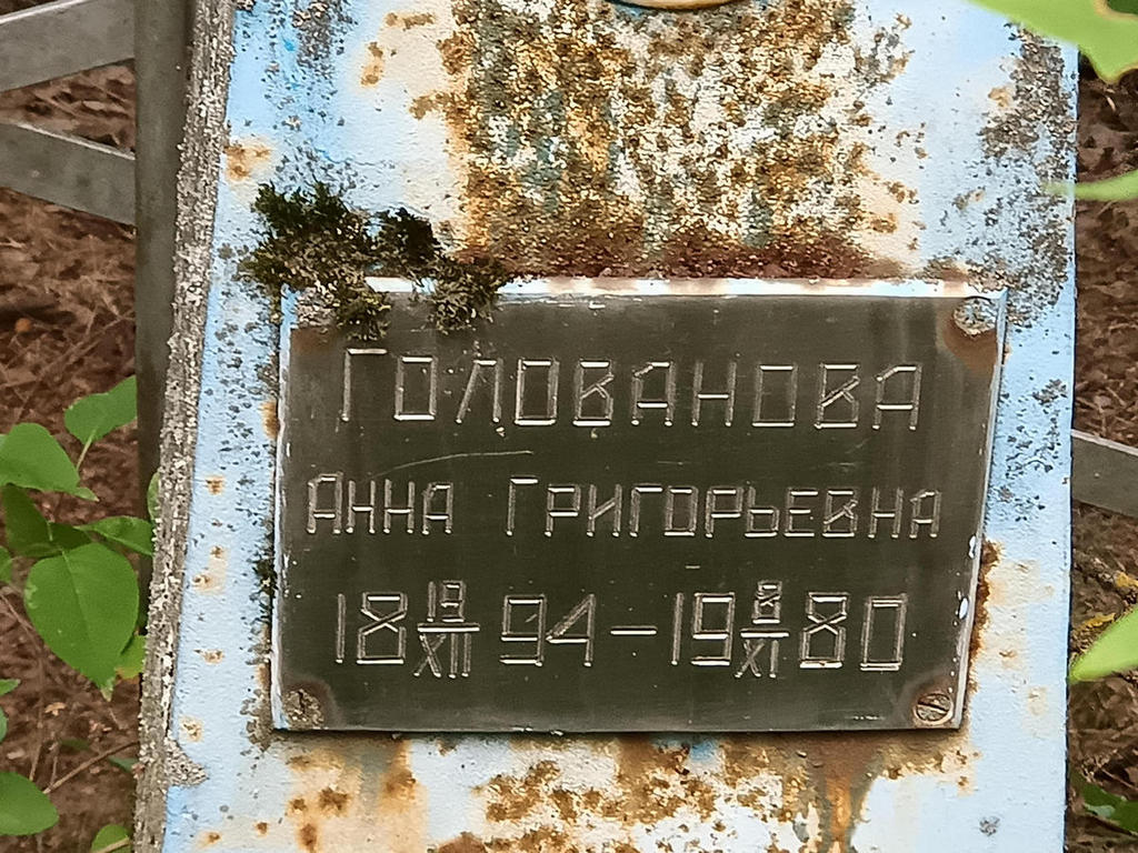 Голованова Анна Григорьевна