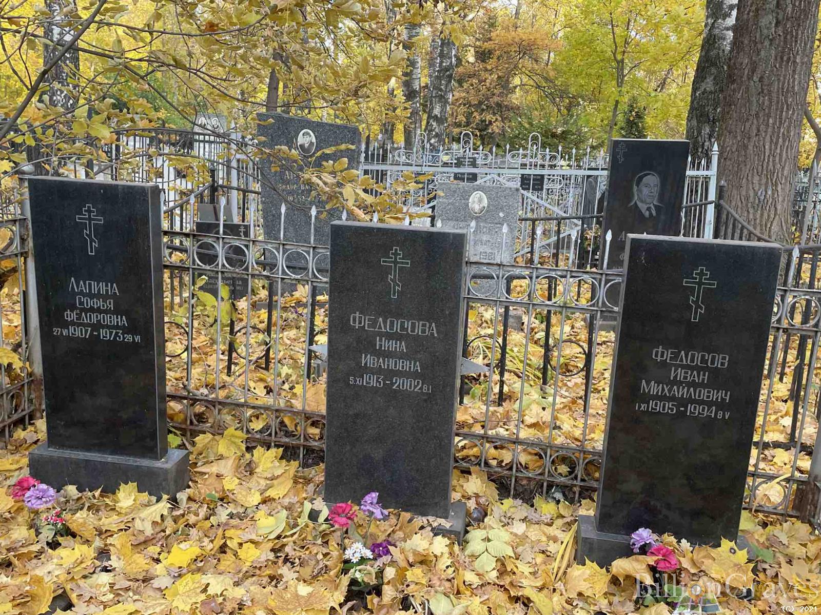 Лапина Софья Фёдоровна
