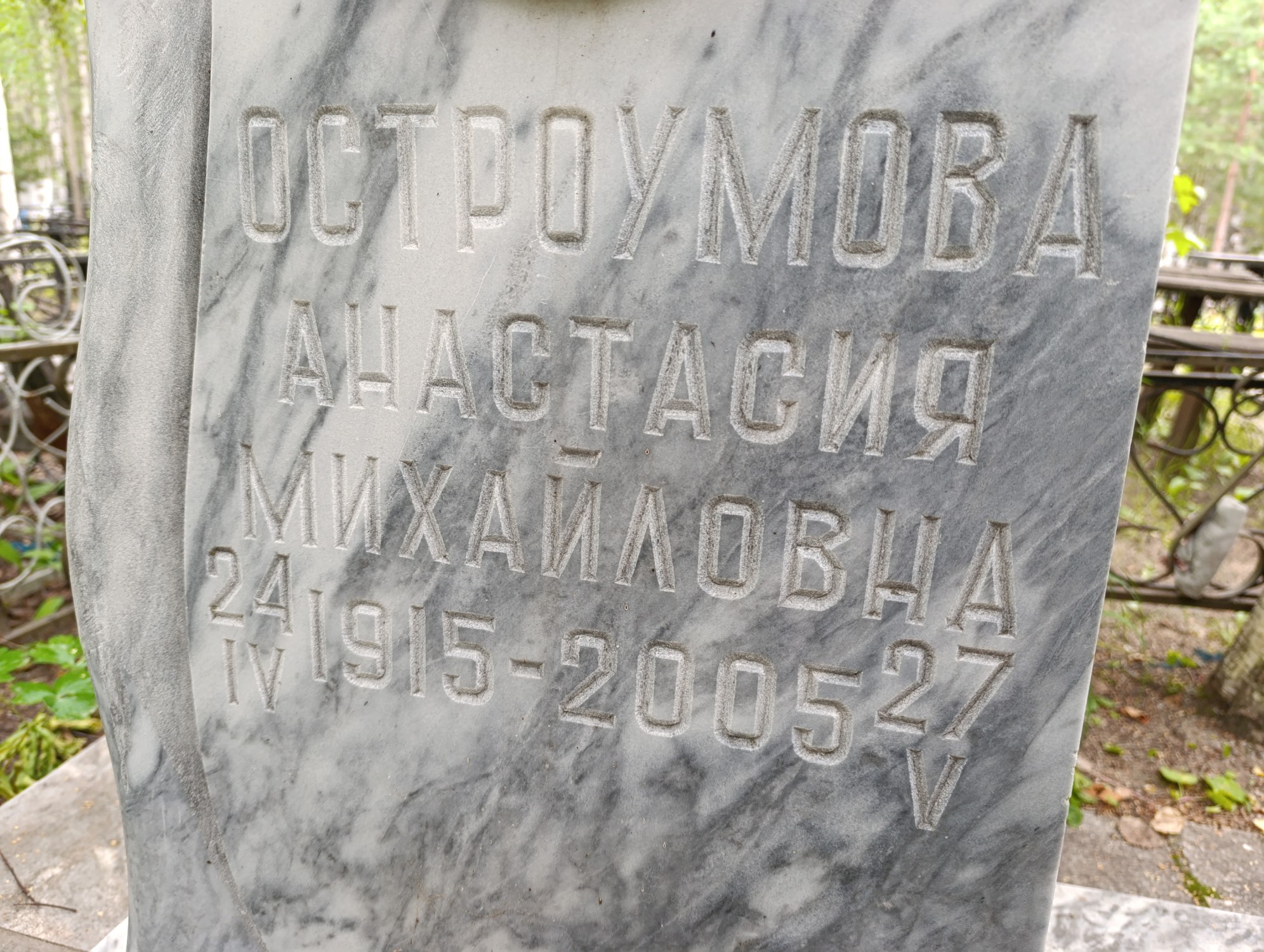 Остроумова Анастасия Михайловна