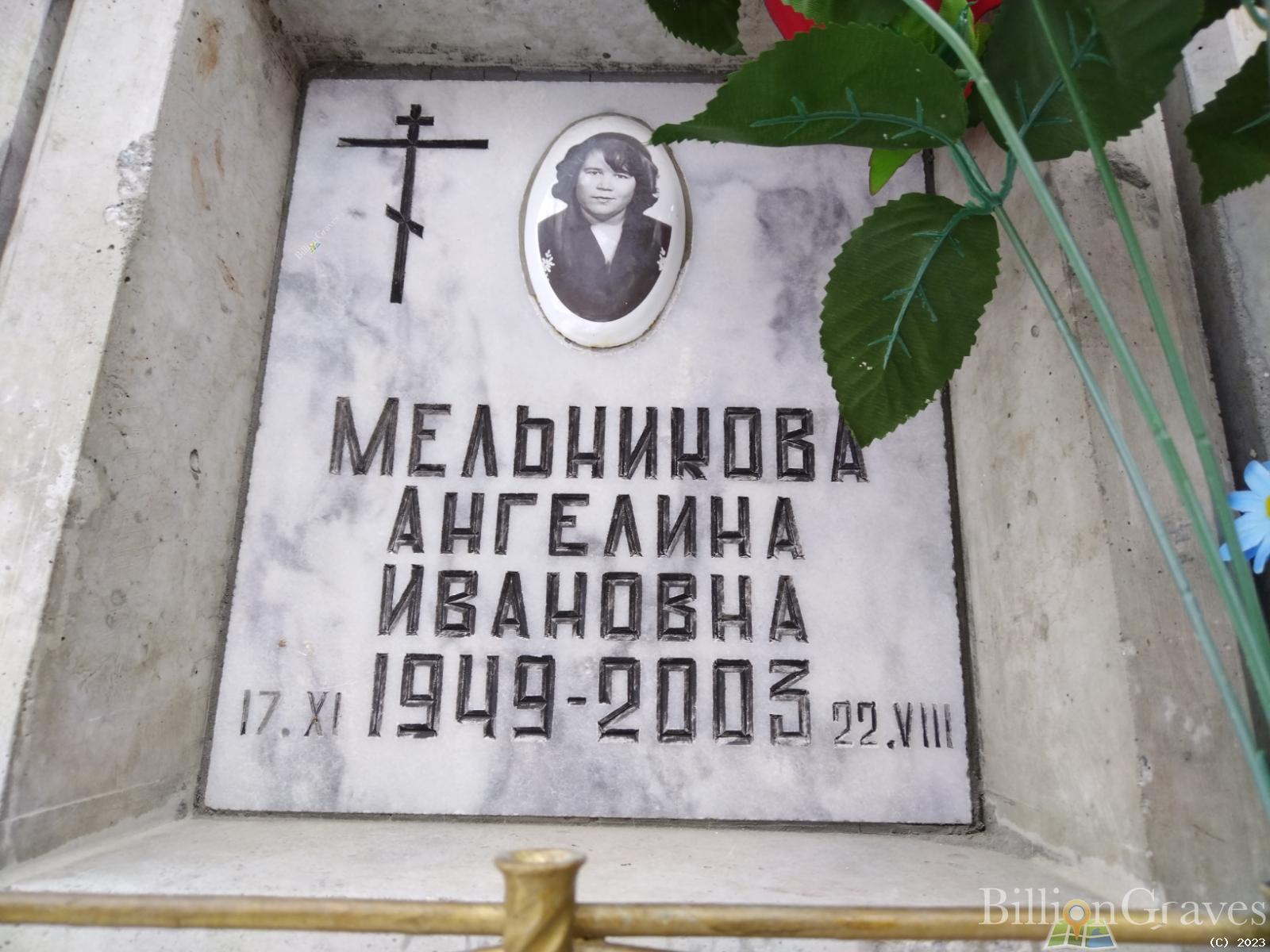 Мельникова Ангелина Ивановна