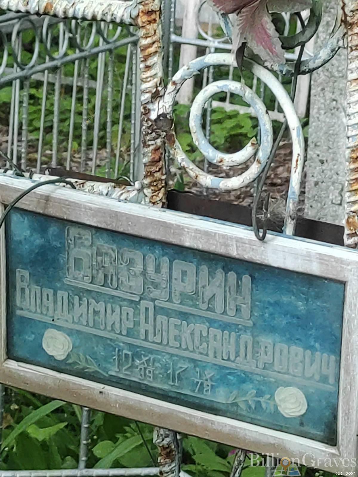 Базурин Владимир Александрович