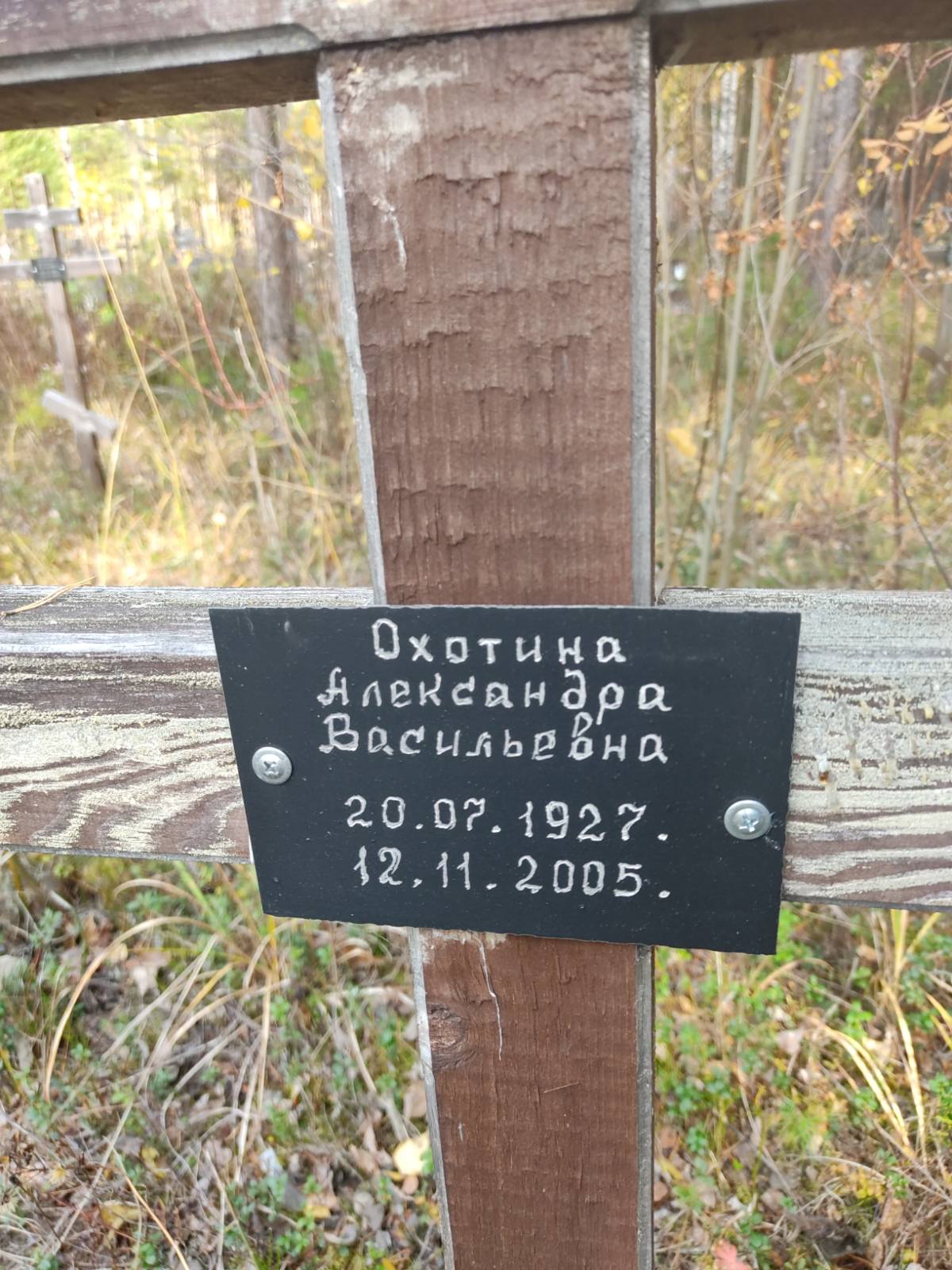 Охотина Александра Васильевна