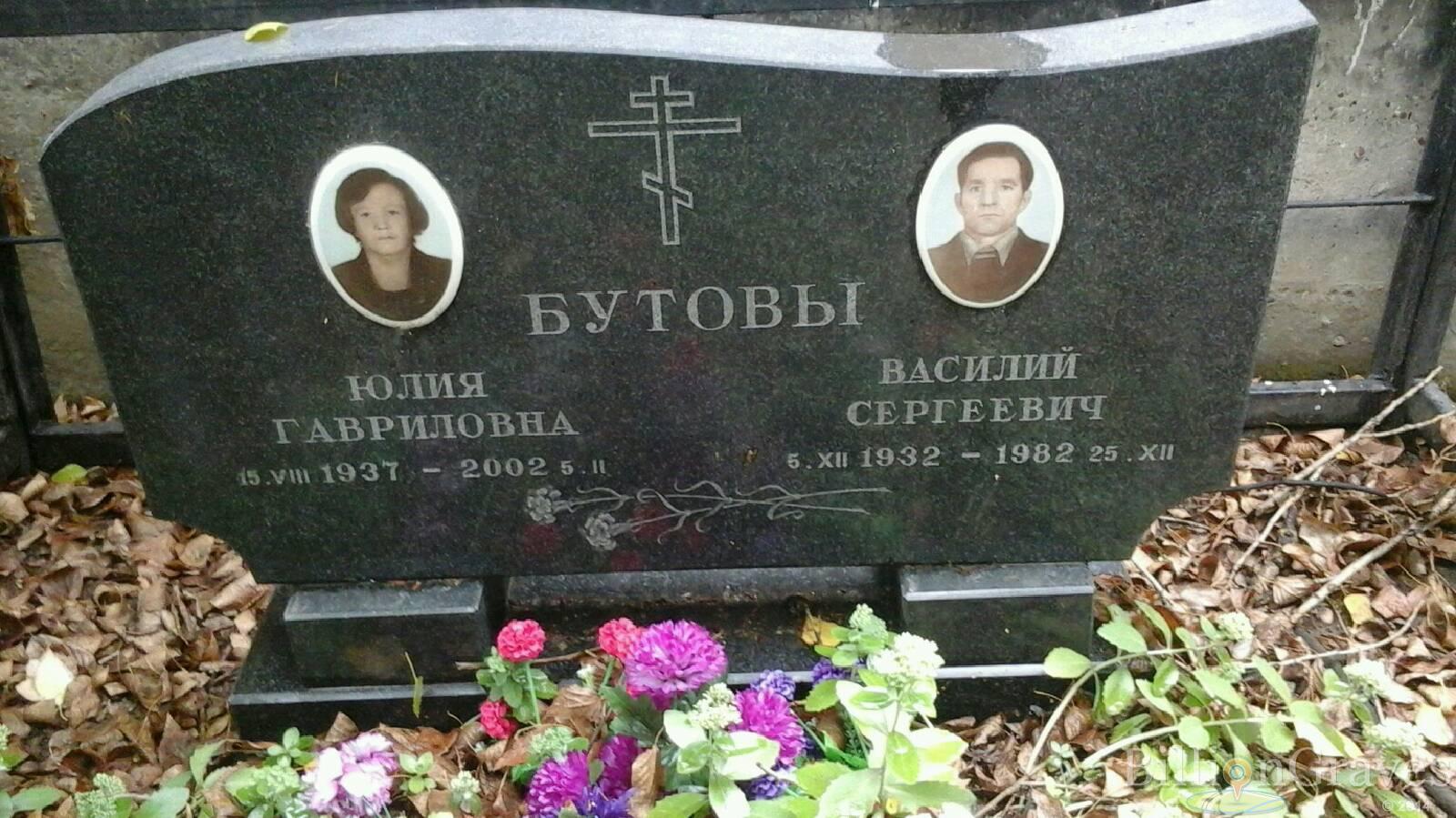 Бутова Юлия Гавриловна