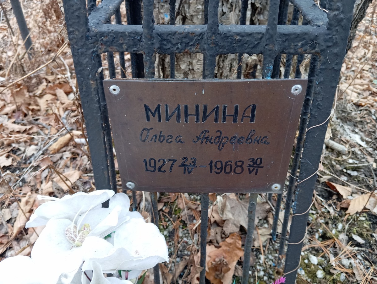 Минина Ольга Андреевна