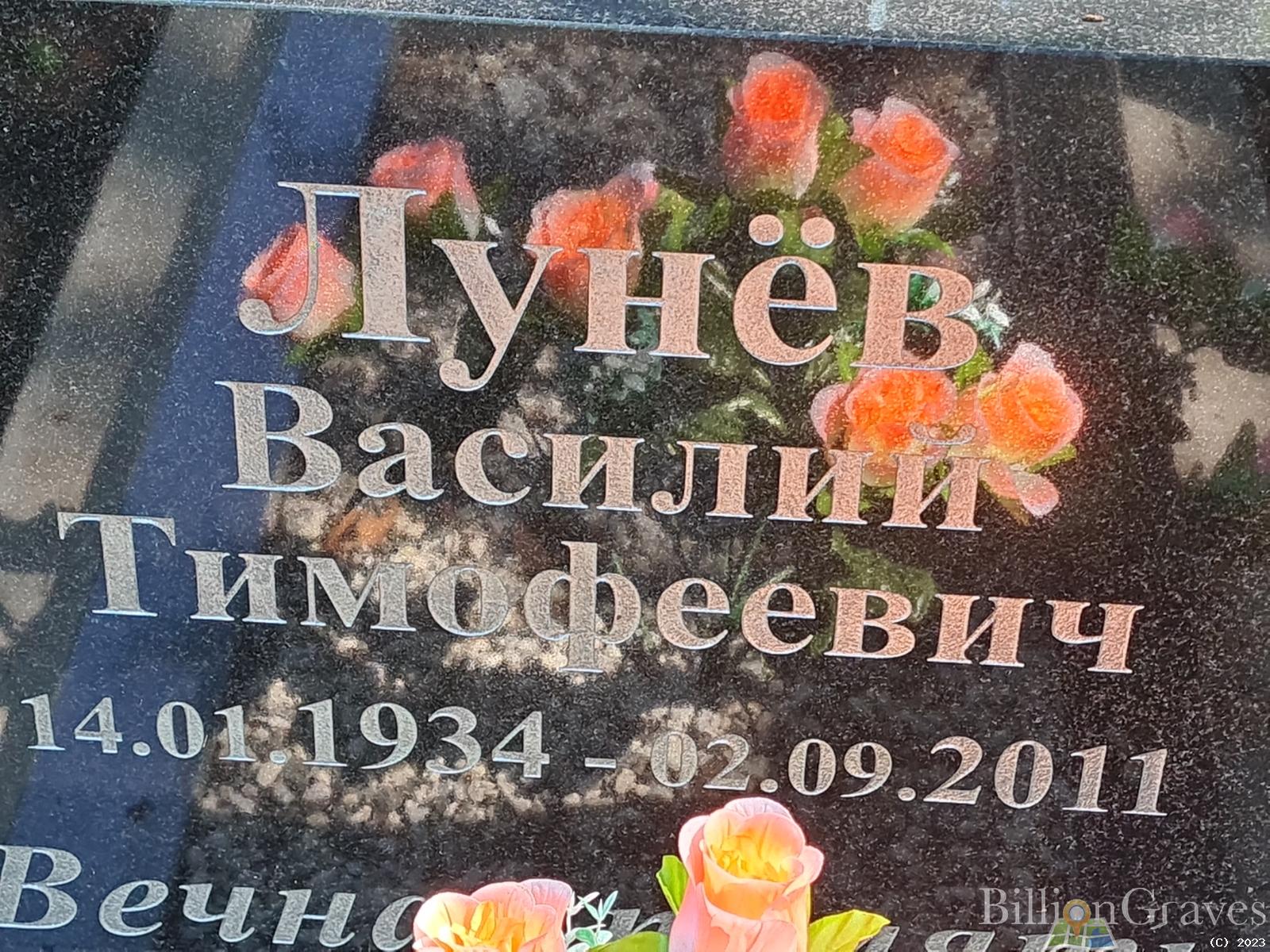 Лунёв Василий Тимофеевич