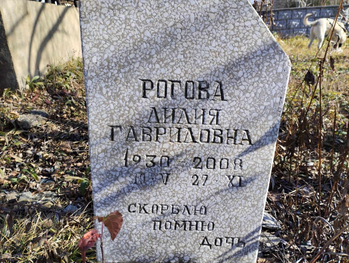 Рогова Лилия Гавриловна