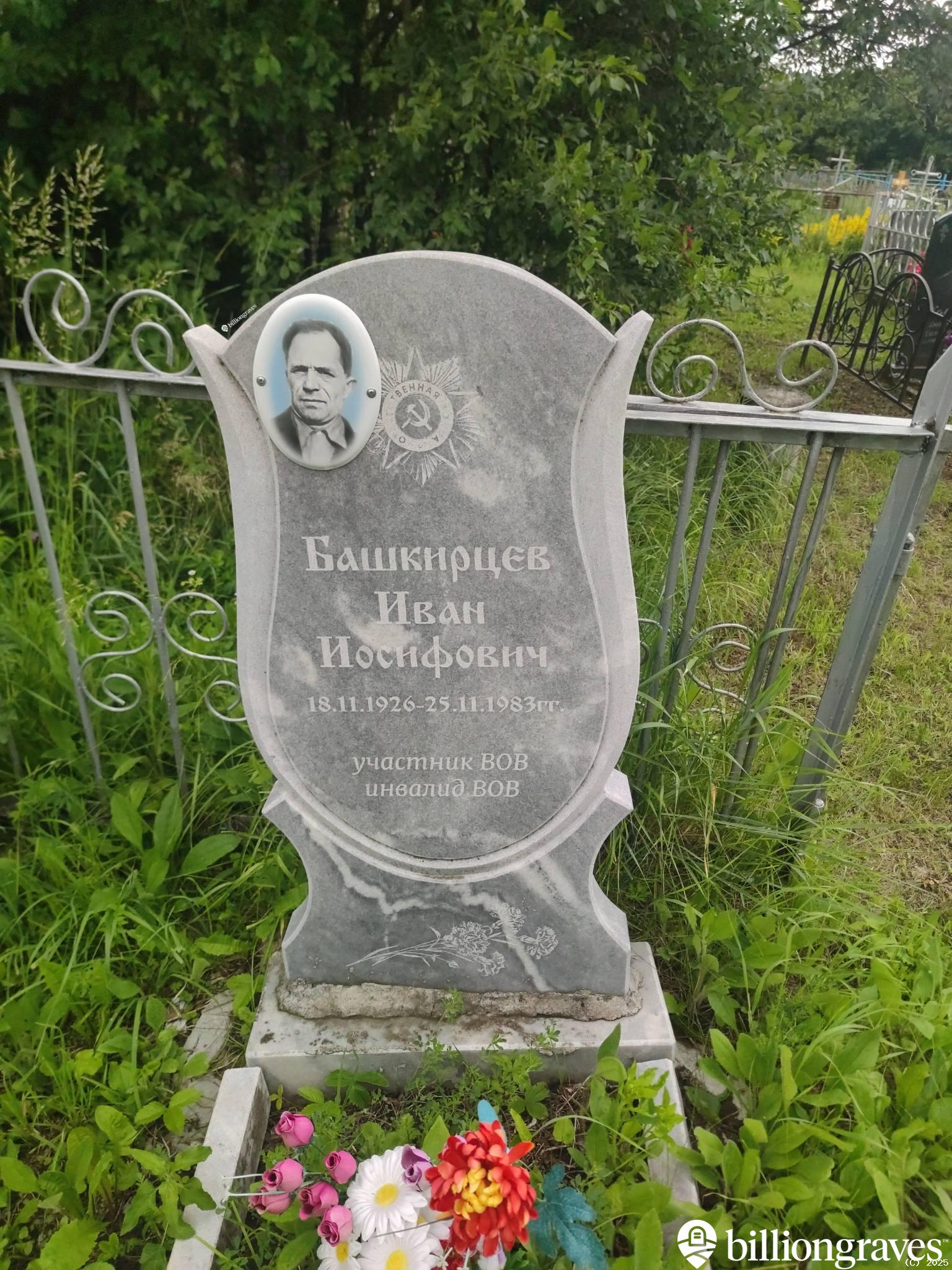 Башкирцев Иван Иосифович