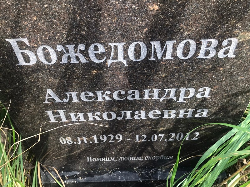 Божедомова Александра Николаевна