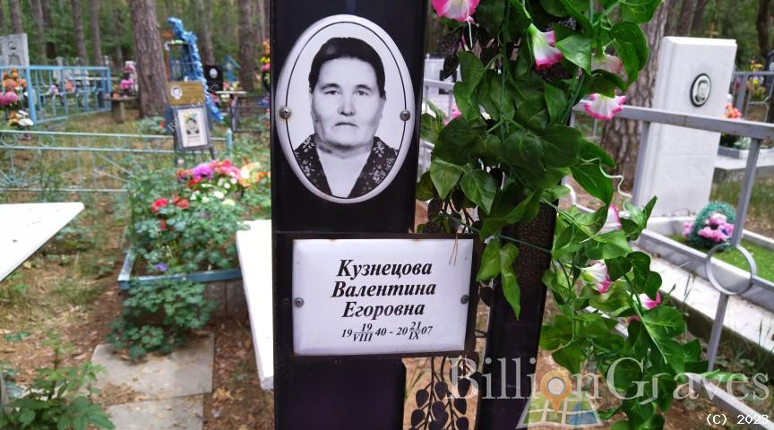 Кузнецова Валентина Егоровна