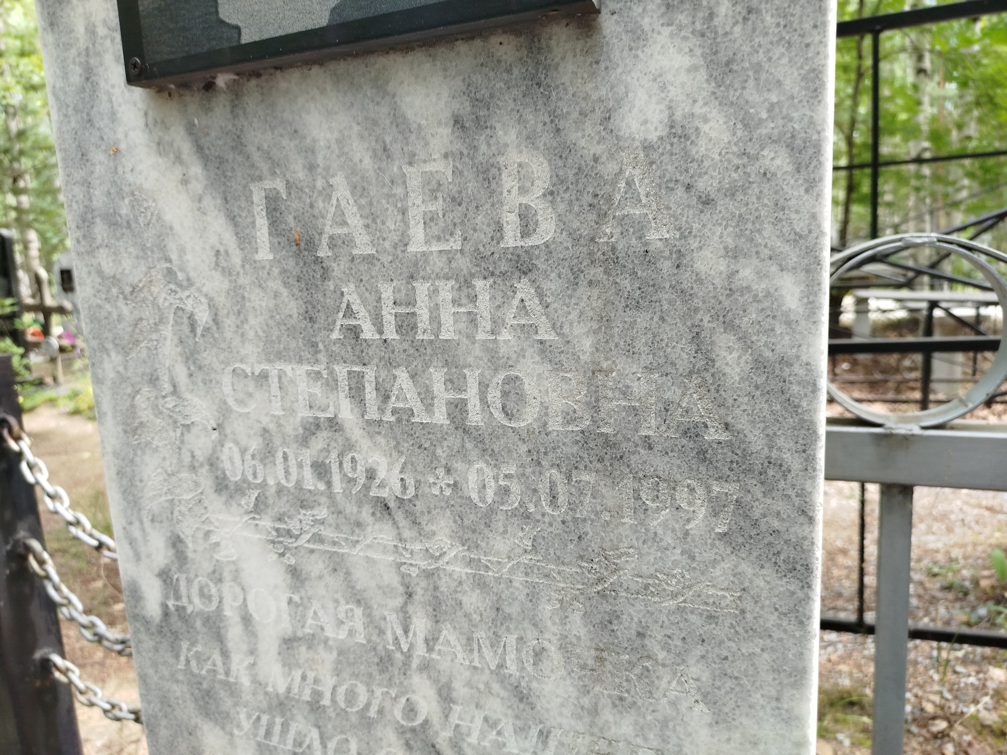 Гаева Анна Степановна